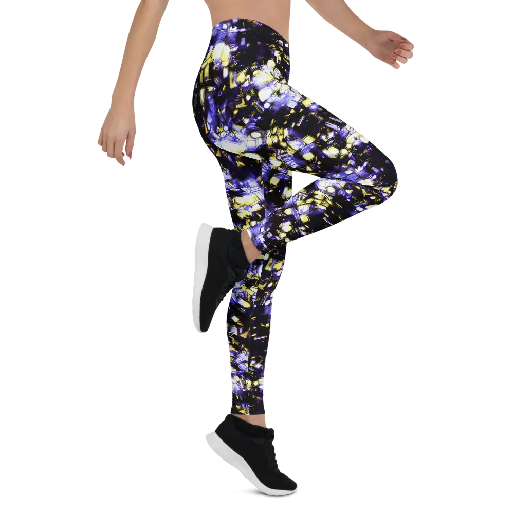 Royal Collision on Leggings — Right