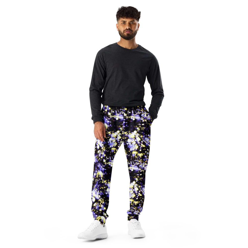 Royal Collision on Men's Joggers — Front