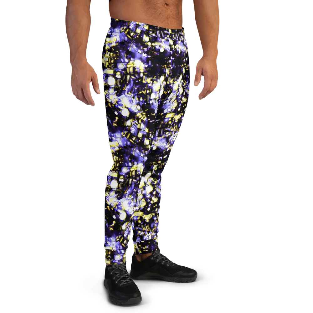 Royal Collision on Men's Joggers — Right