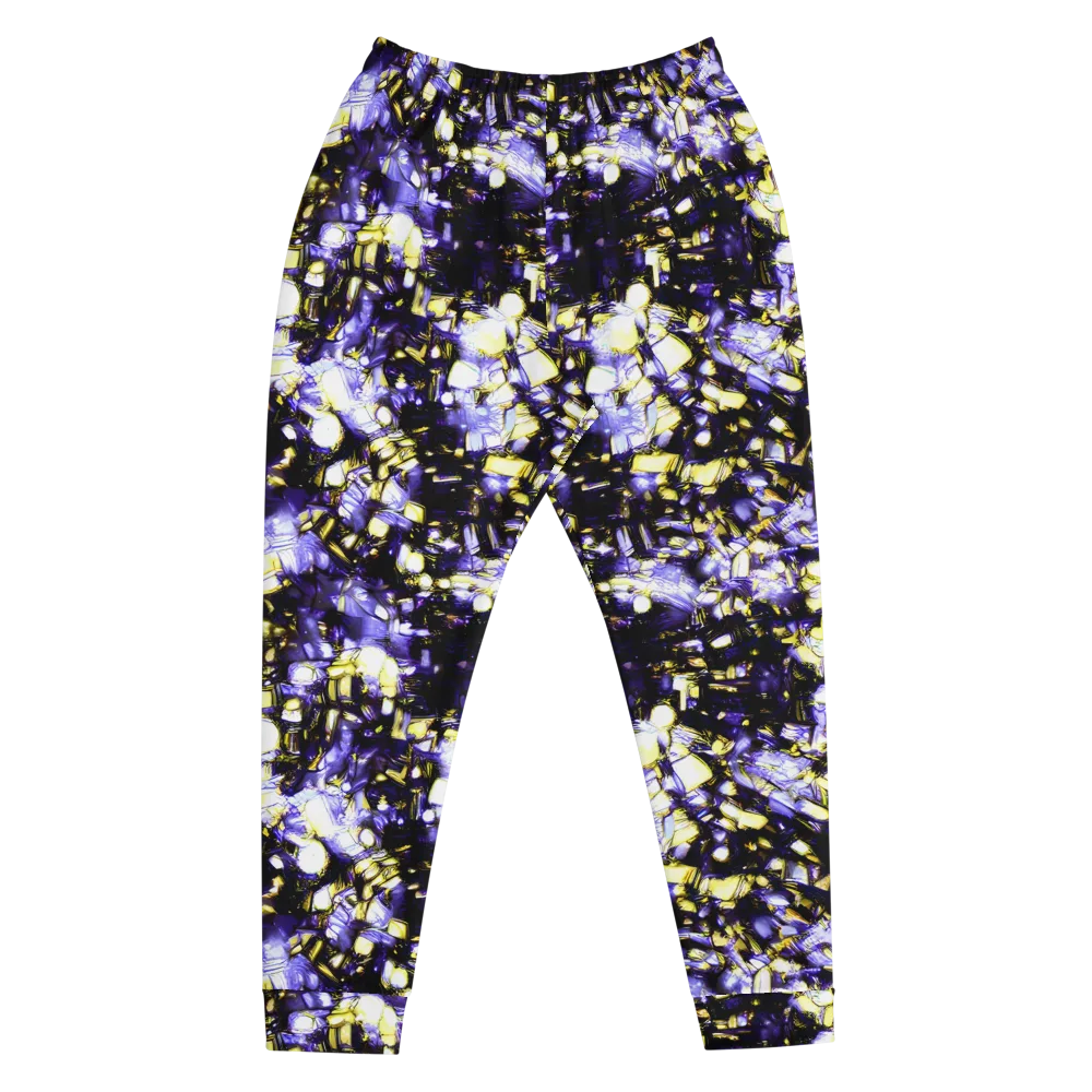 Royal Collision on Men's Joggers — Front