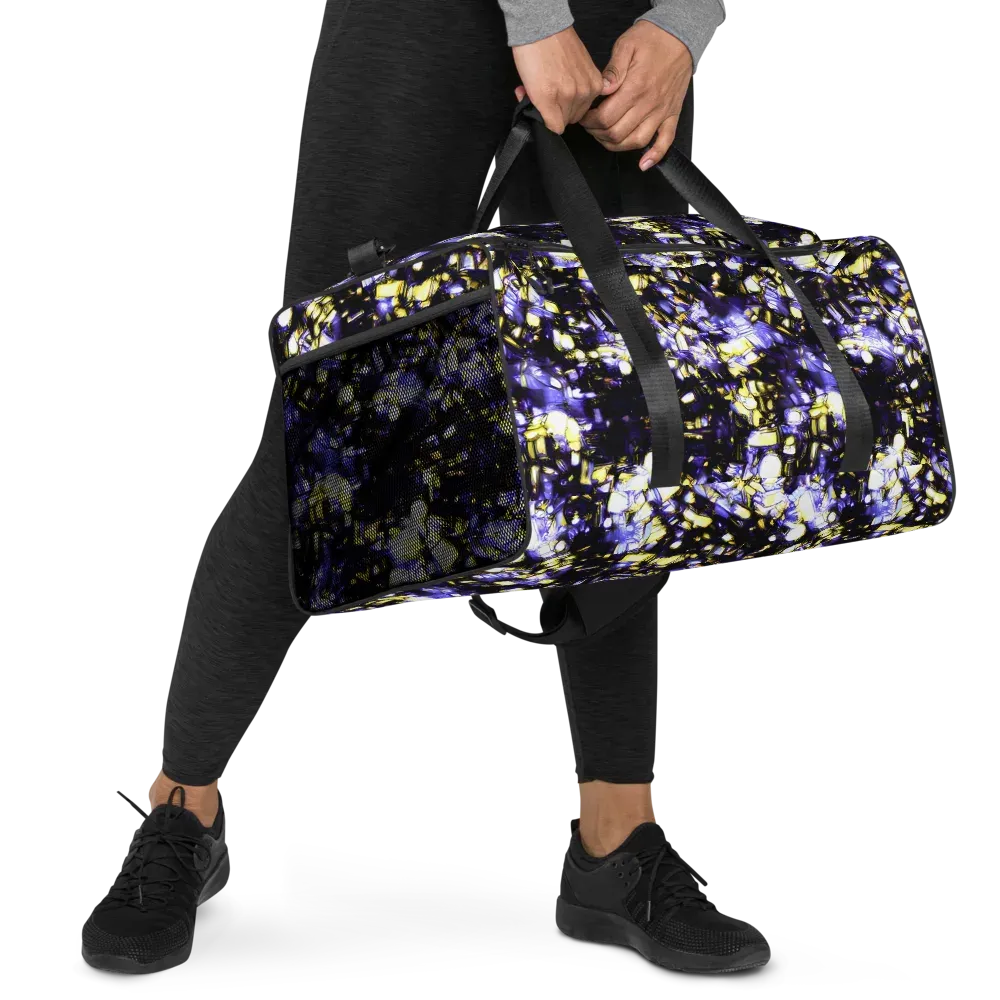 Royal Collision on Duffle Bag — Right Front
