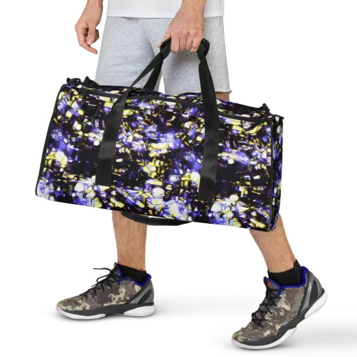 Royal Collision on a Duffle Bag