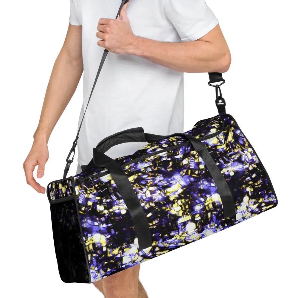 Royal Collision on Duffle Bag — Right Front