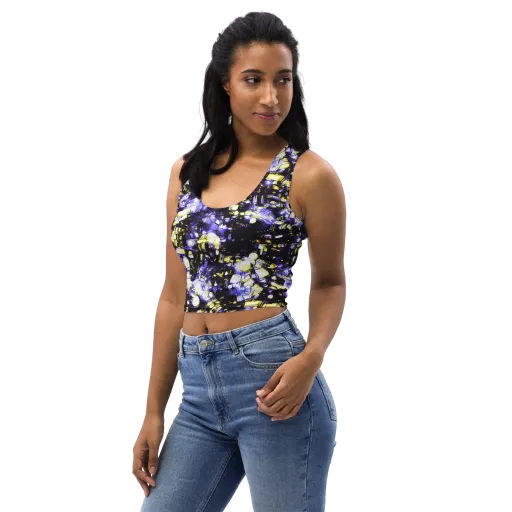 Royal Collision on a Crop Top