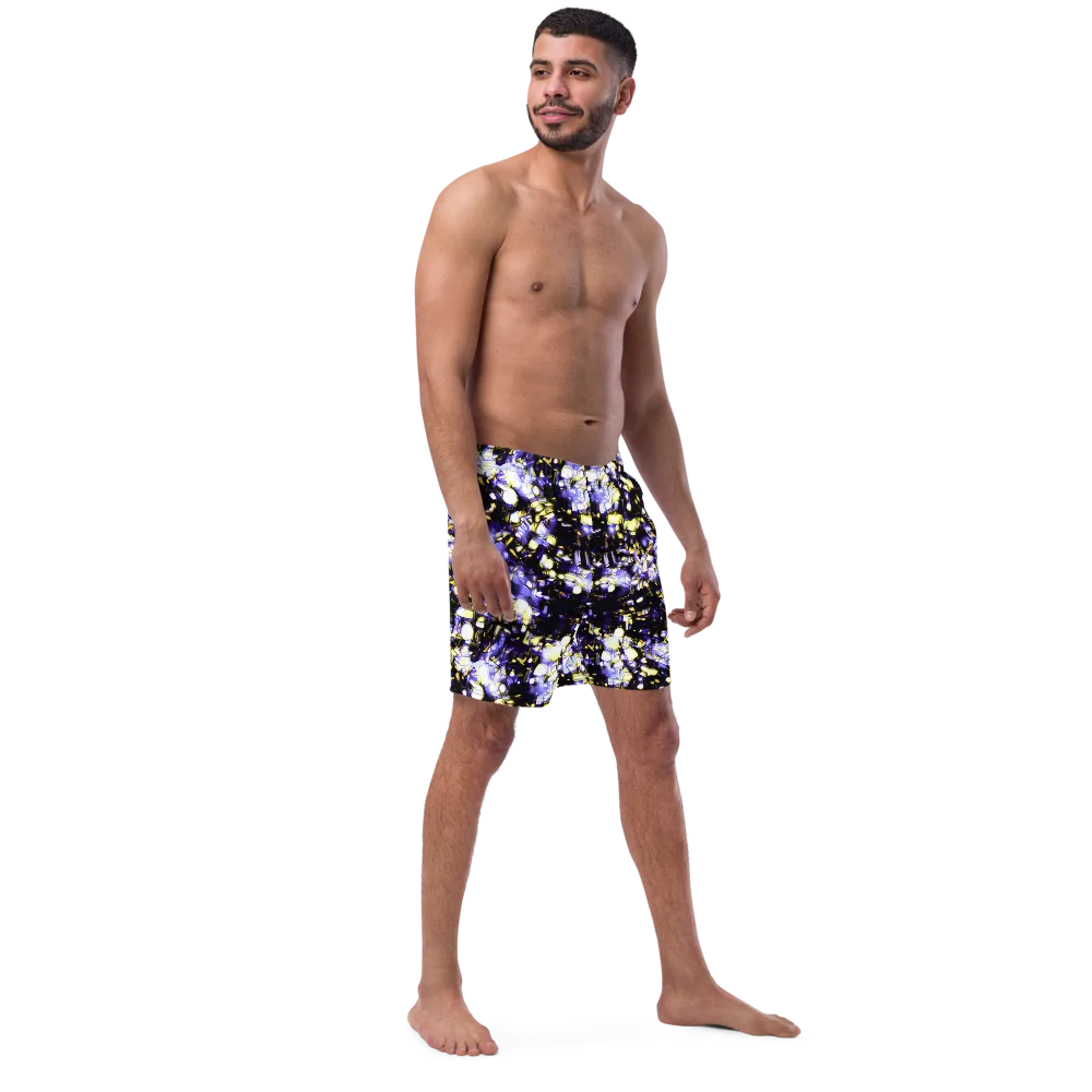 Royal Collision on Swim Trunks — Right Front