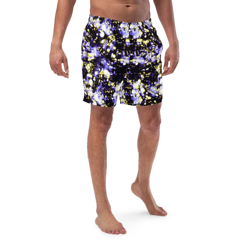 Royal Collision on Swim Trunks — Front