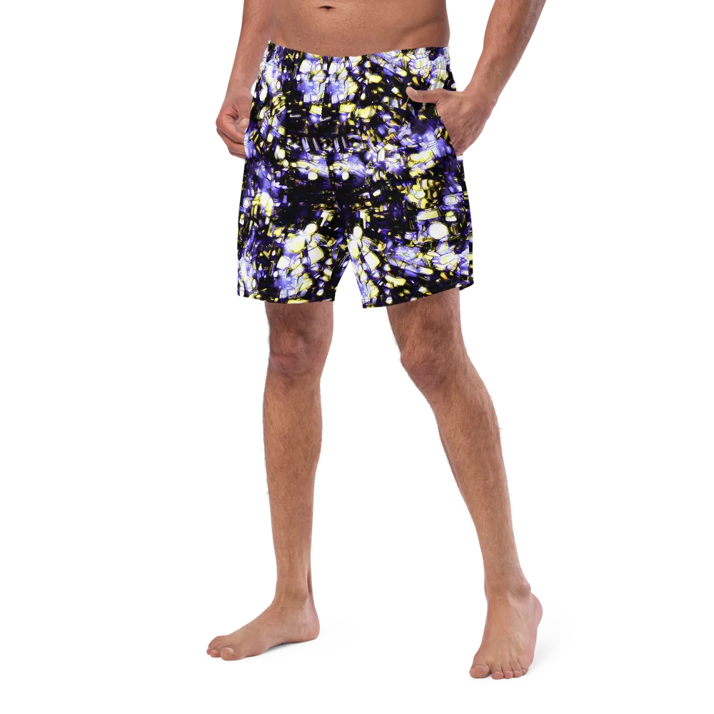Royal Collision on Swim Trunks — Left Front