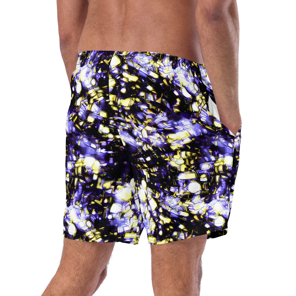 Royal Collision on Swim Trunks — Right Back