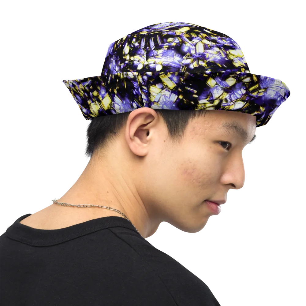 Royal Collision on Reversible Bucket Hat — Right Outside