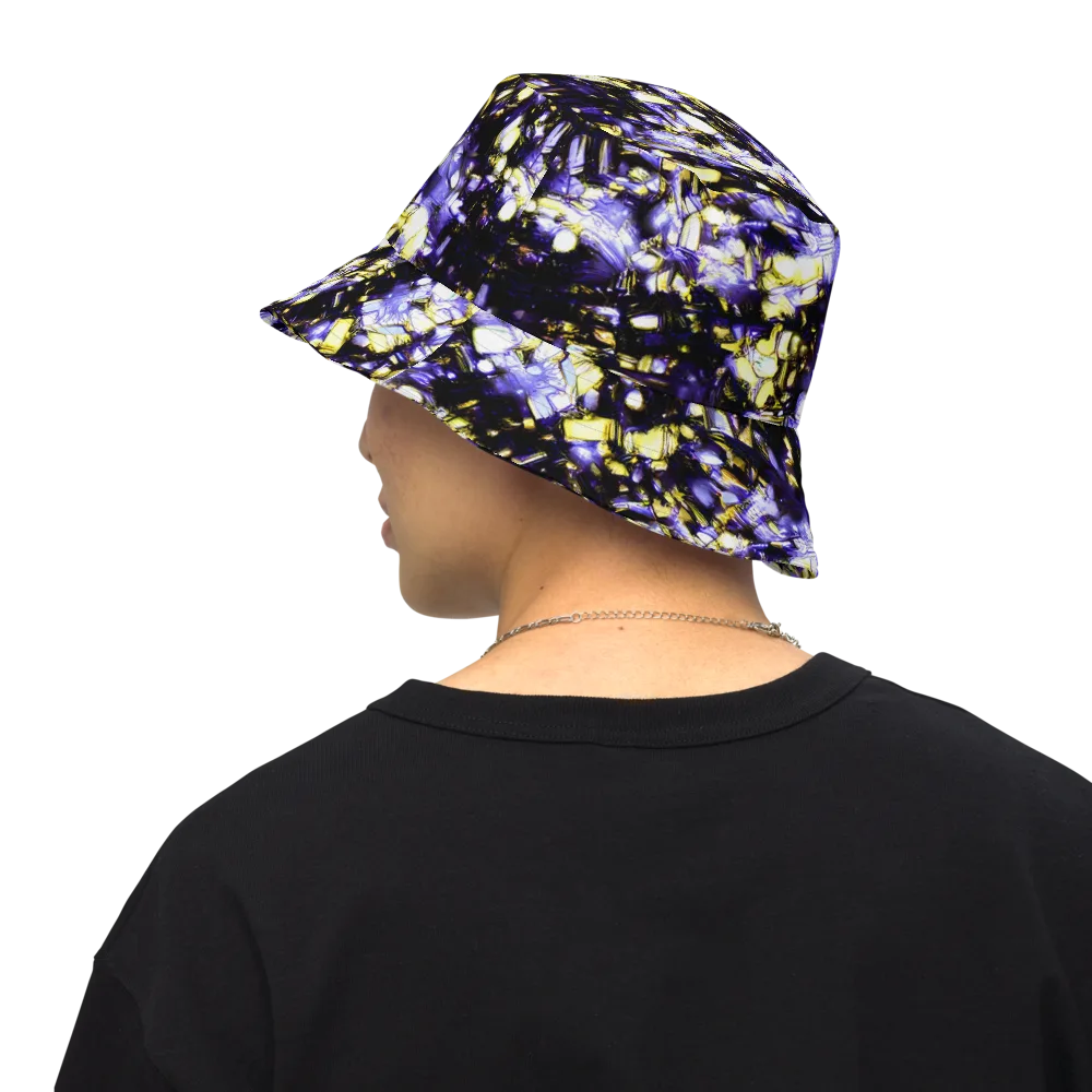 Royal Collision on Reversible Bucket Hat — Back Inside