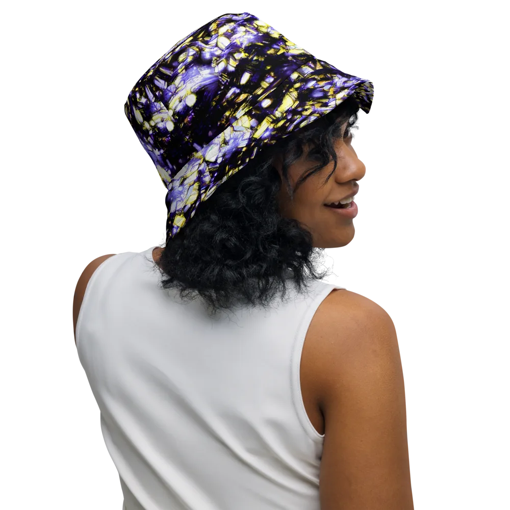 Royal Collision on Reversible Bucket Hat — Right Outside