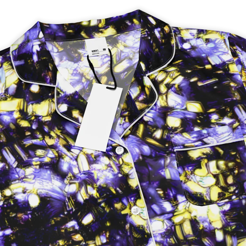Royal Collision on Women's Short Sleeve Pajama Top — Product details