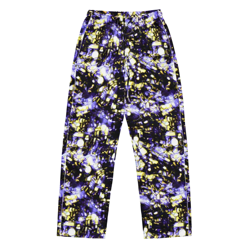 Royal Collision on Women's Pajama Pants — Front