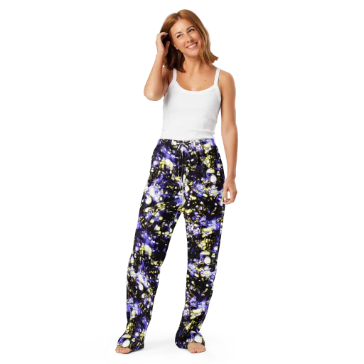 Royal Collision on a Women's Pajama Pants