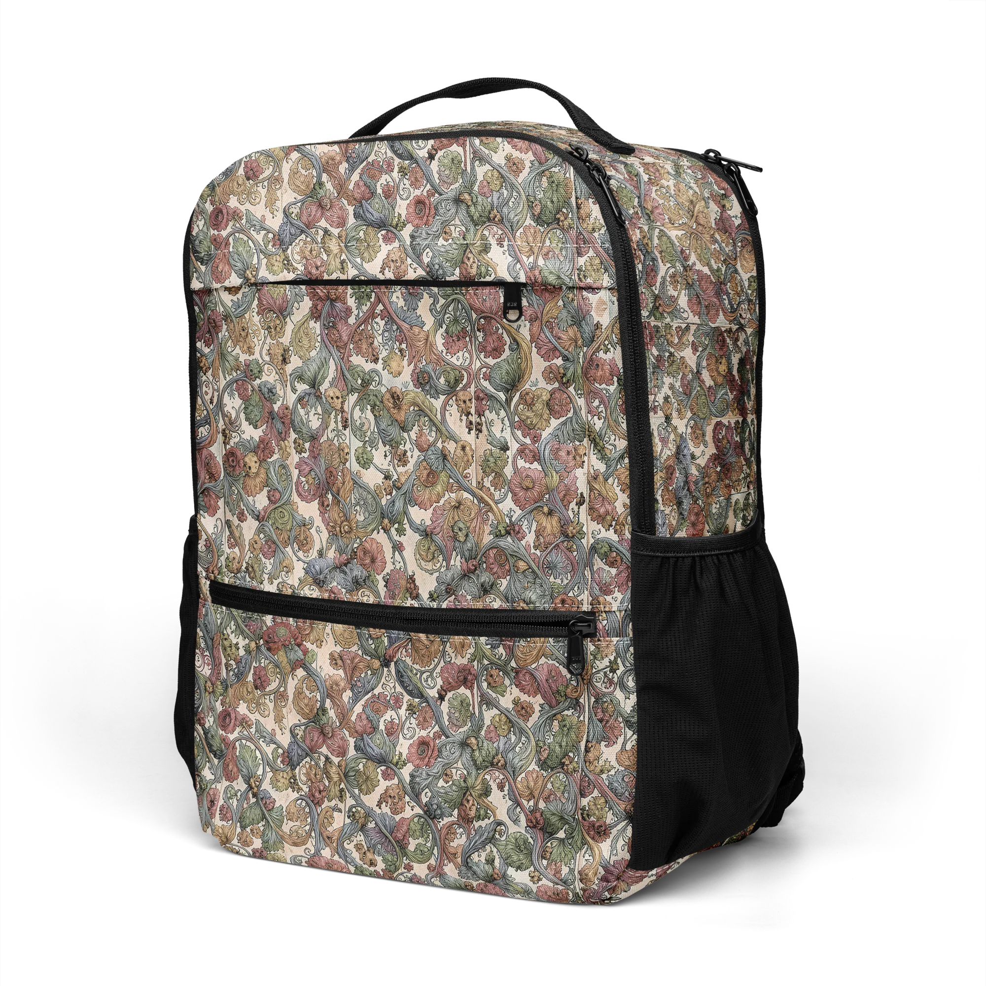 Velvet Herbarium on Utility Backpack — Left Front
