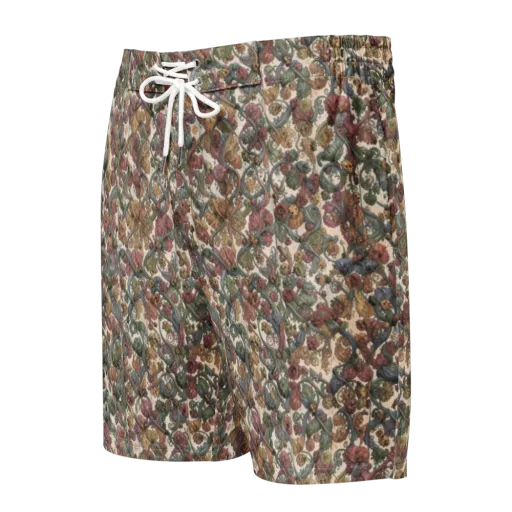 Velvet Herbarium on a Men's Board Shorts
