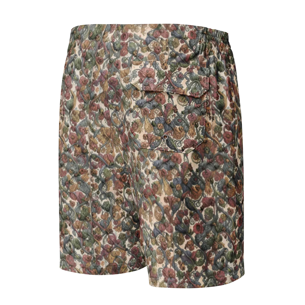 Velvet Herbarium on Men's Board Shorts — Back