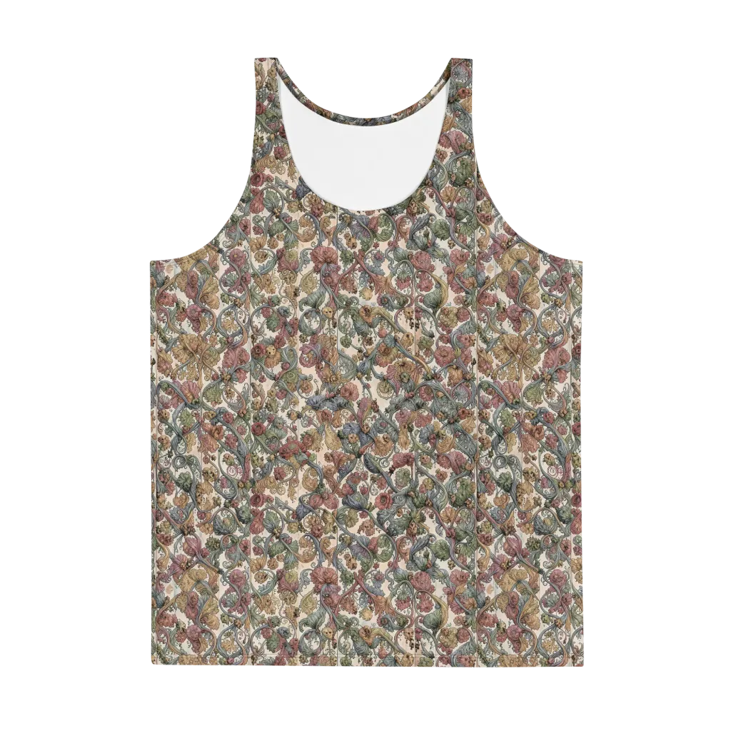 Velvet Herbarium on Men's Tank Top — Front