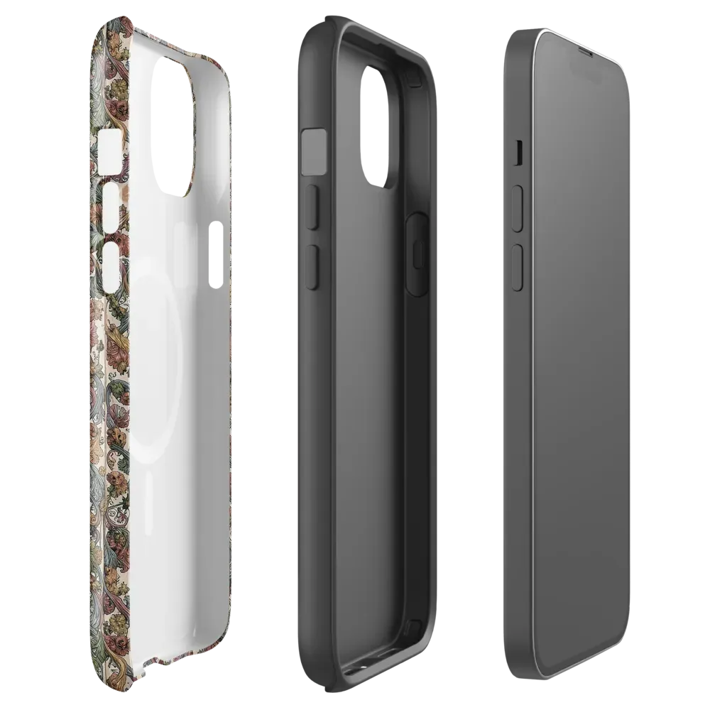 Velvet Herbarium on MagSafe Tough Case for iPhone® — Front