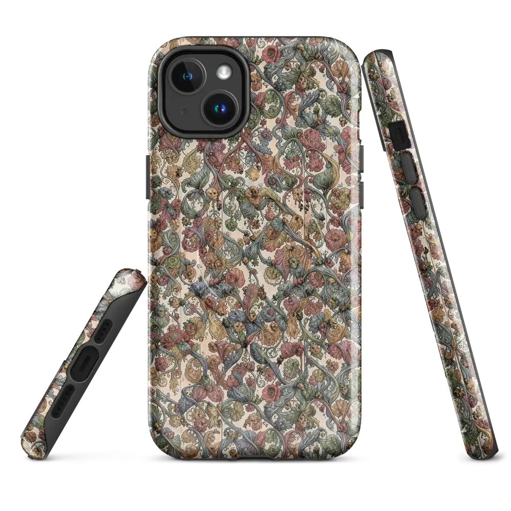 Velvet Herbarium on MagSafe Tough Case for iPhone® — Front