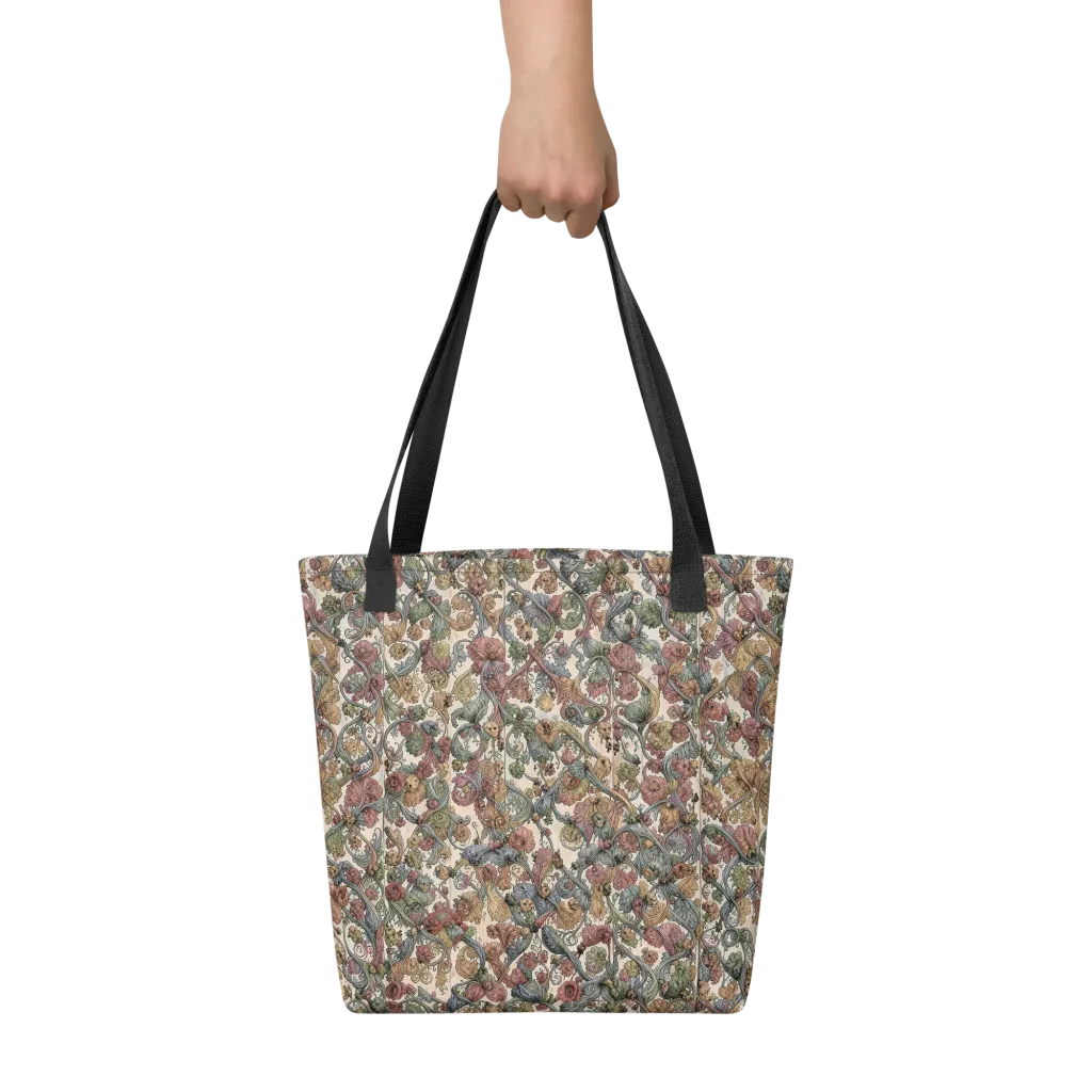 Velvet Herbarium on Tote Bag — Front