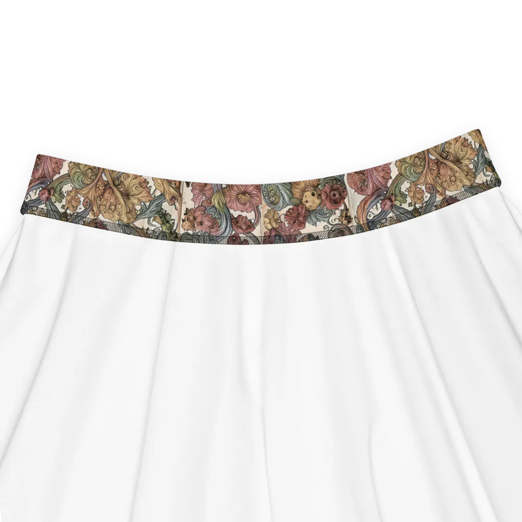 Velvet Herbarium on Skater Skirt — Product details