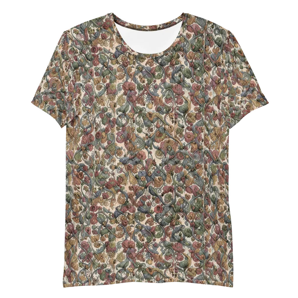 Velvet Herbarium on Men's Athletic T-Shirt — Front