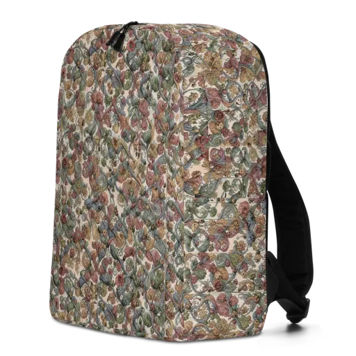 Velvet Herbarium on a Minimalist Backpack