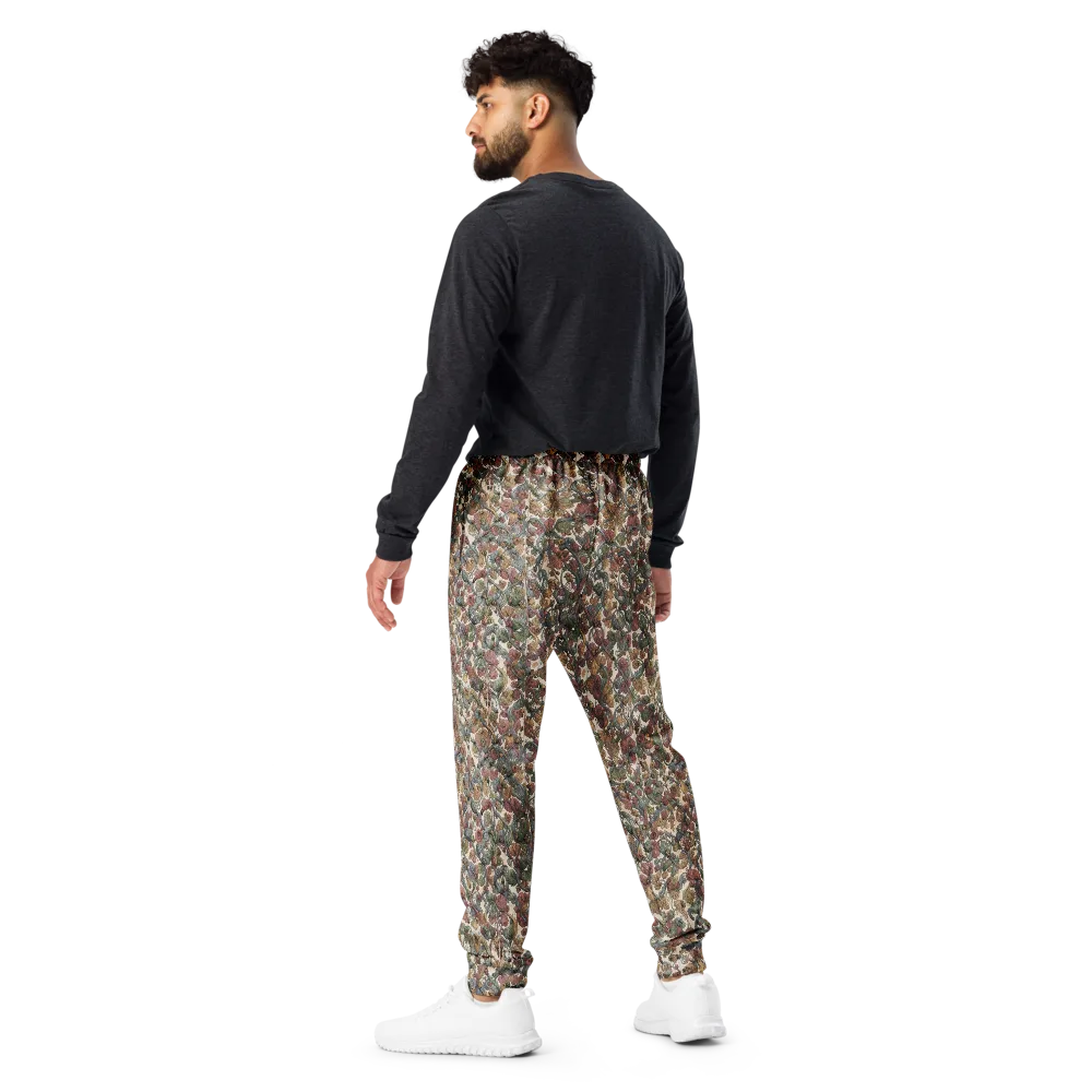 Velvet Herbarium on Men's Joggers — Back