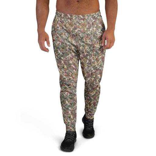 Velvet Herbarium on a Men's Joggers