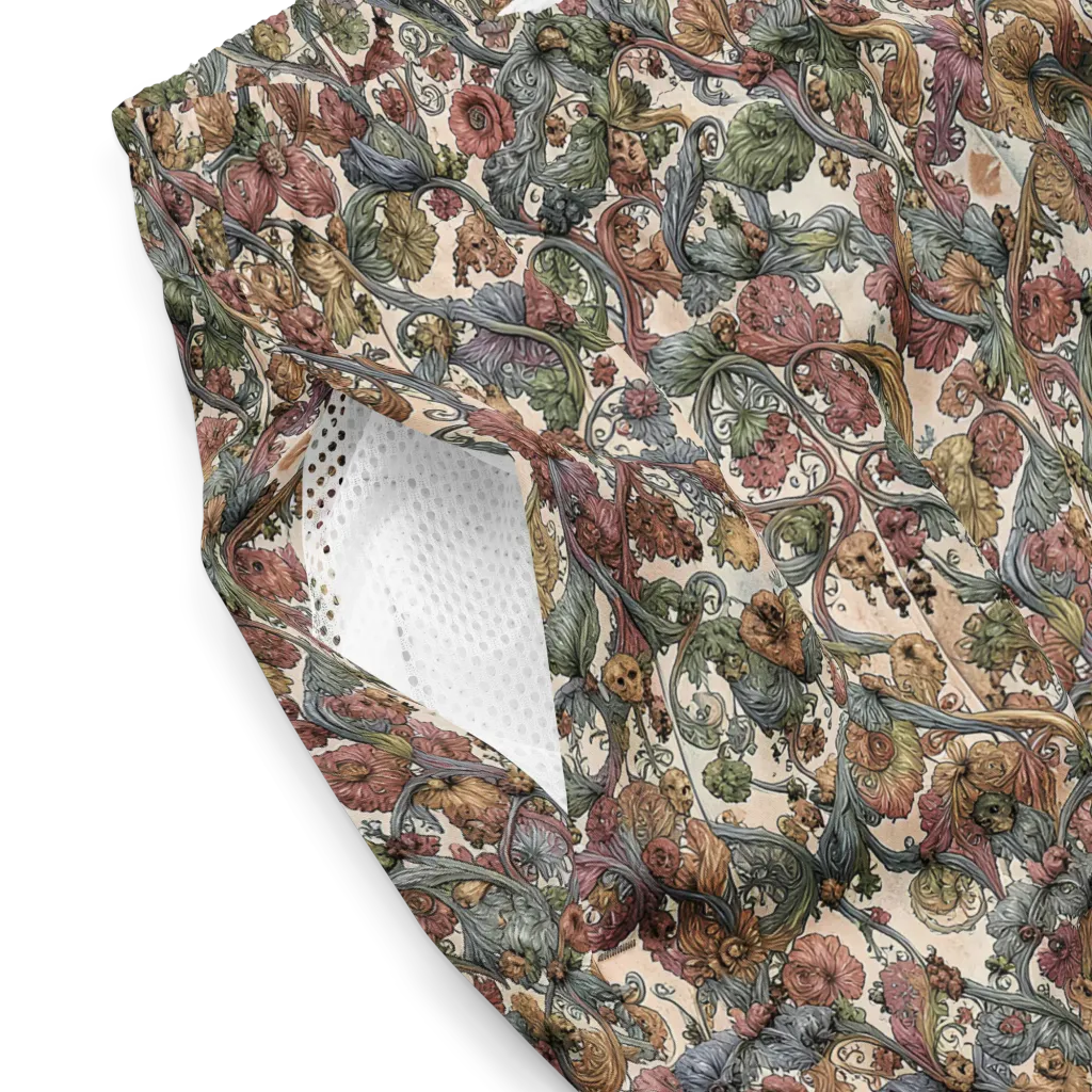 Velvet Herbarium on Swim Trunks — Product details 2