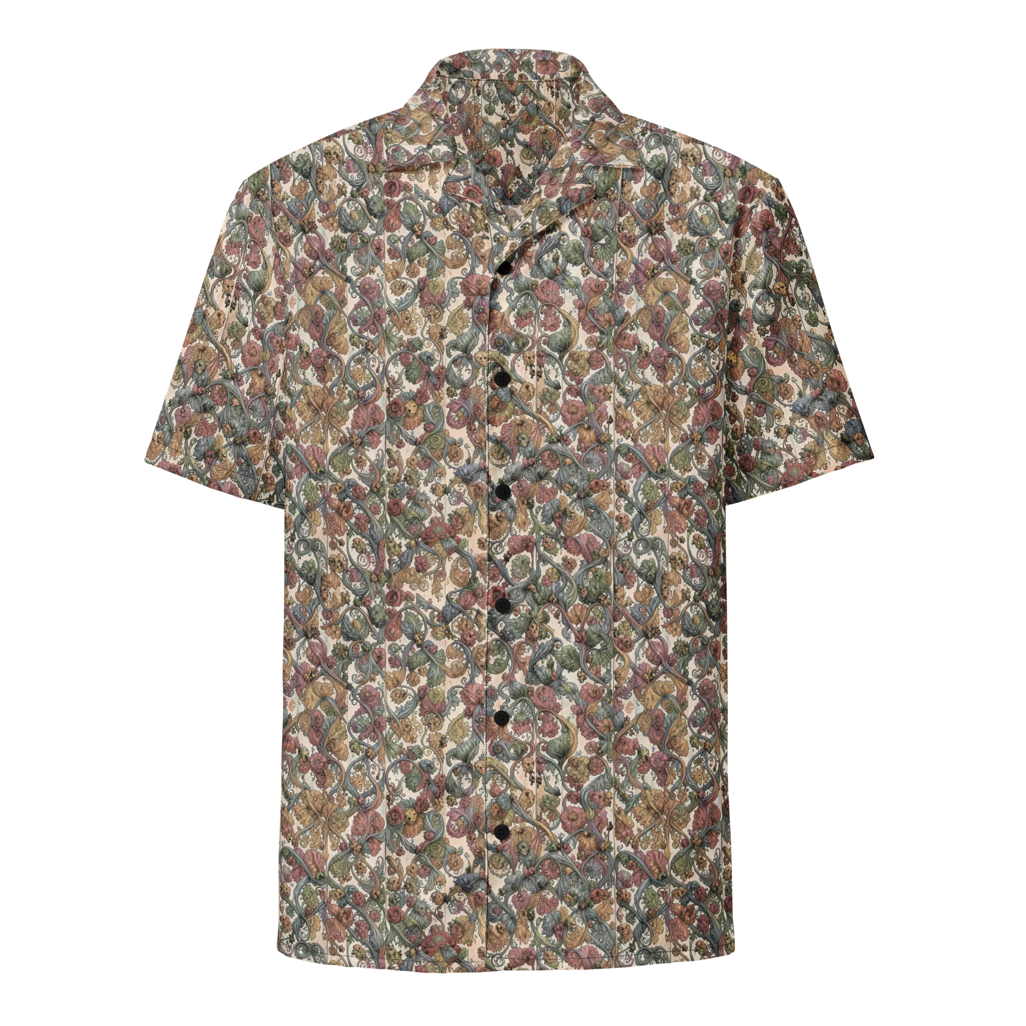 Velvet Herbarium on Button Shirt — Front