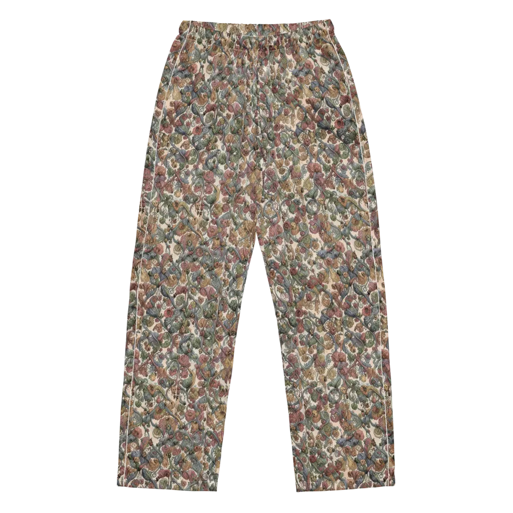Velvet Herbarium on Women's Pajama Pants — Front