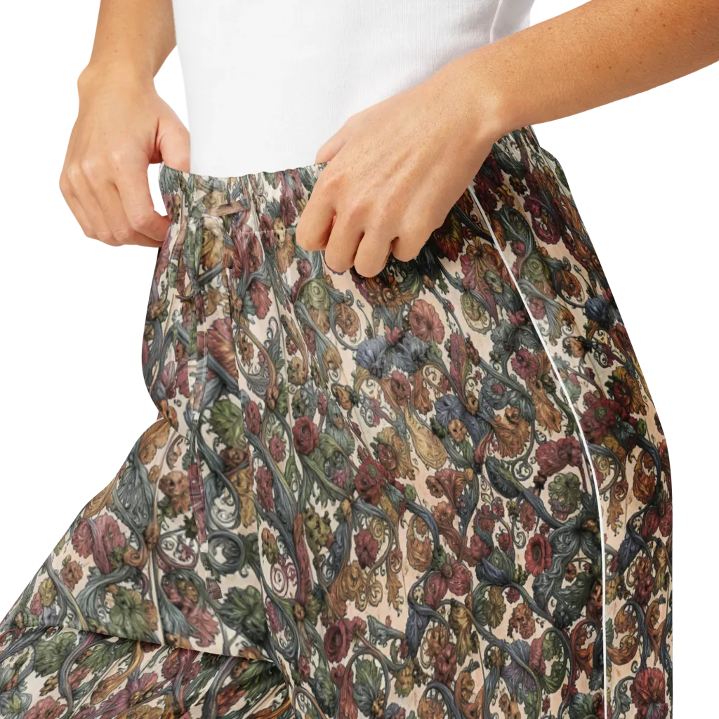 Velvet Herbarium on Women's Pajama Pants — Product details