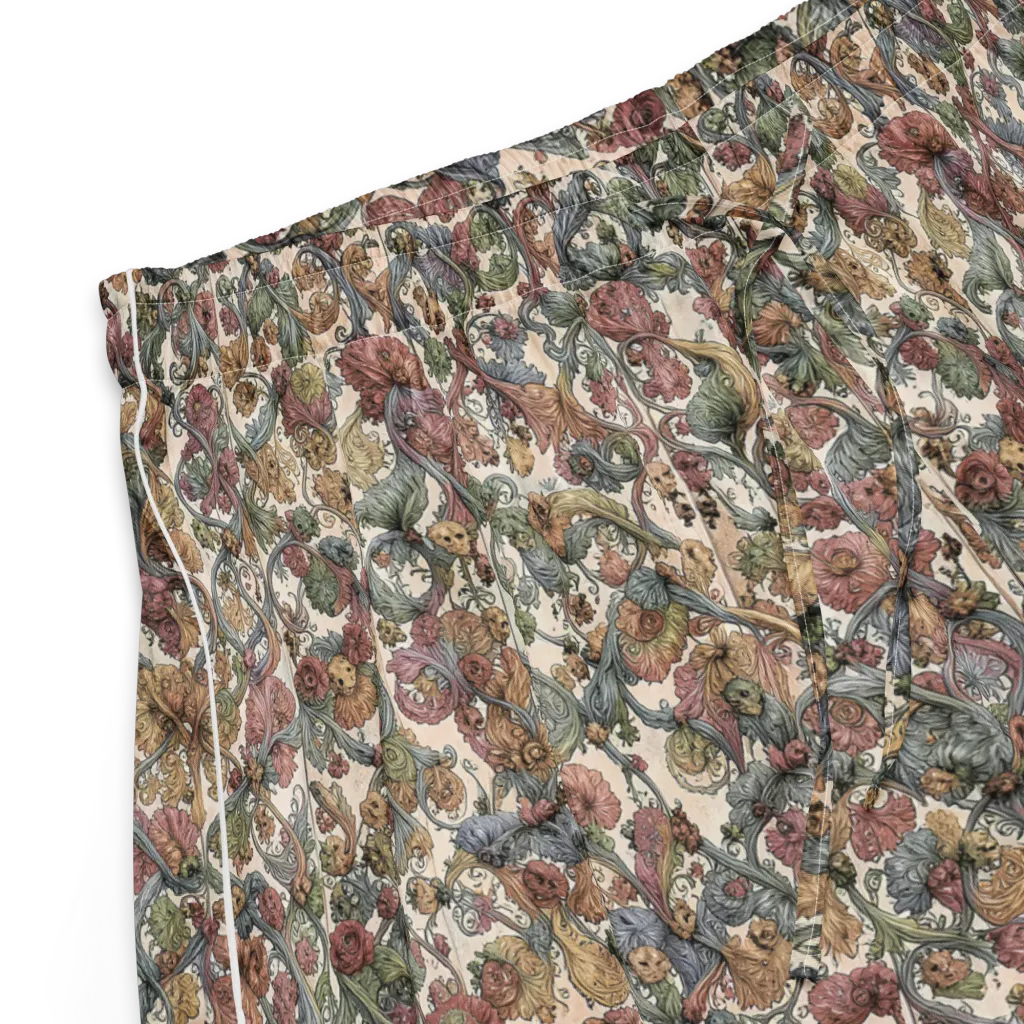 Velvet Herbarium on Women's Pajama Shorts — Product details