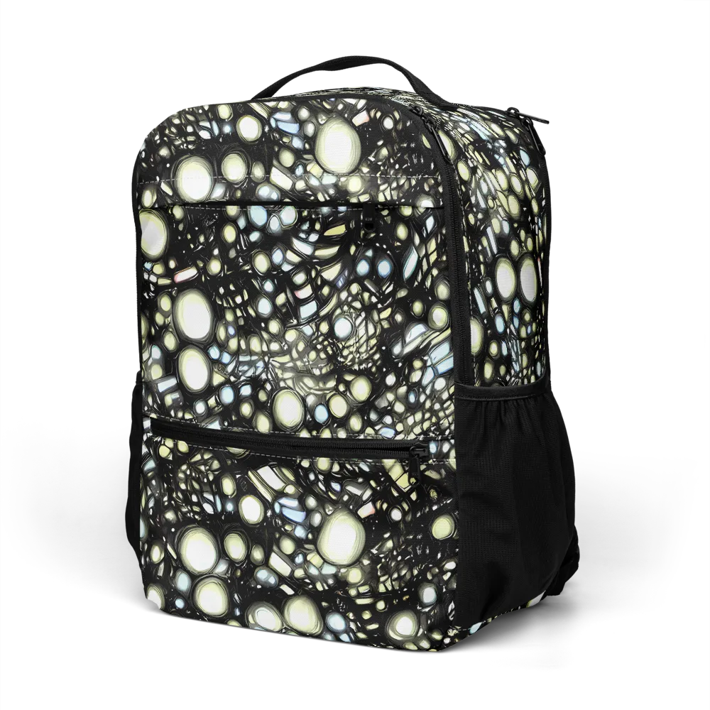 Electric Geode on Utility Backpack — Left Front