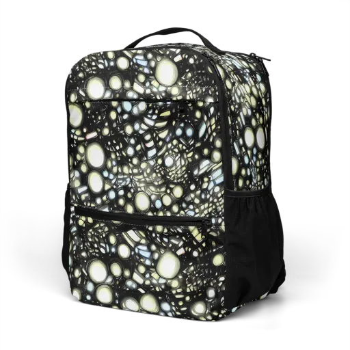 Electric Geode on a Utility Backpack