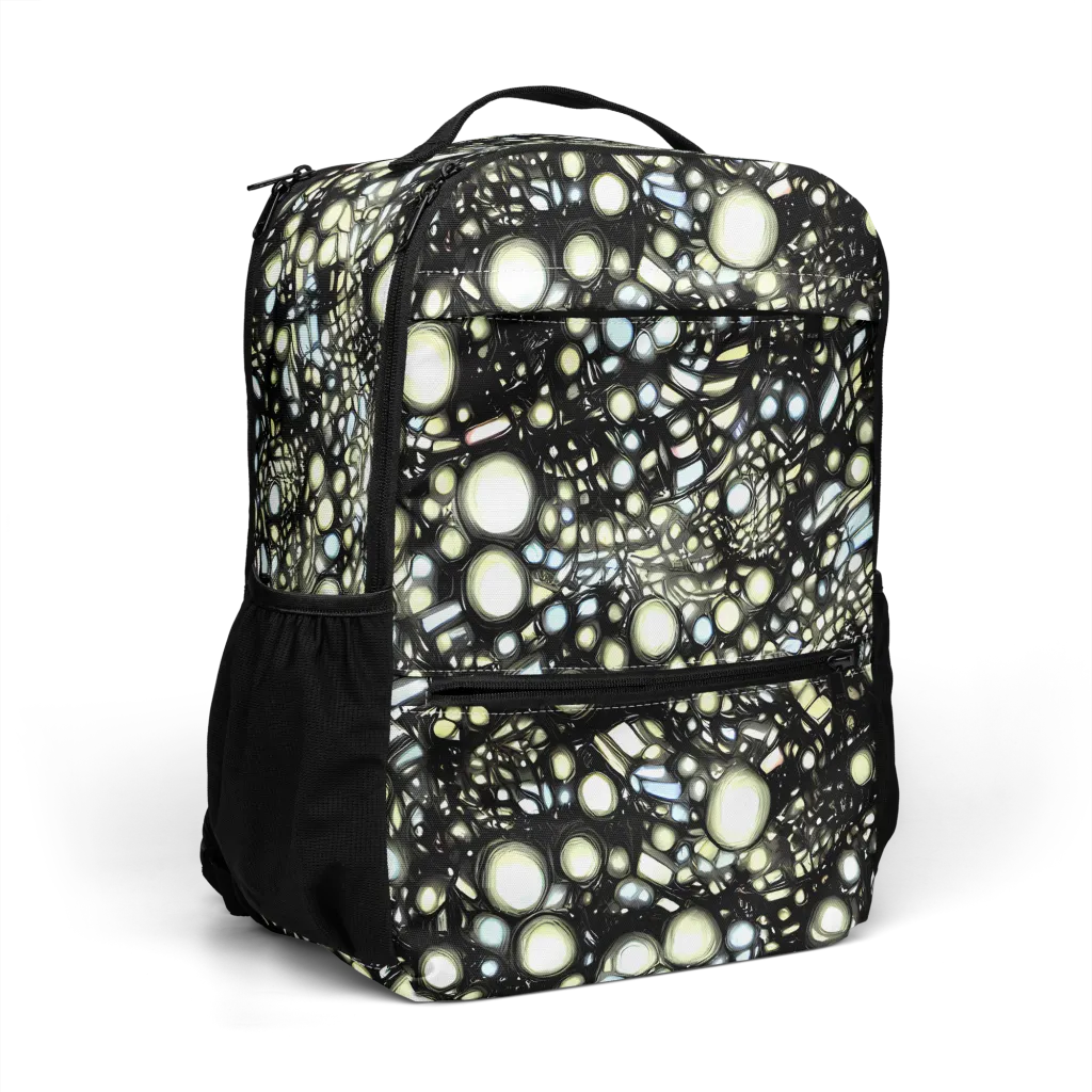 Electric Geode on Utility Backpack — Right Front