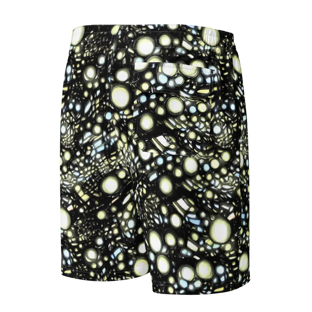 Electric Geode on Men's Board Shorts — Back