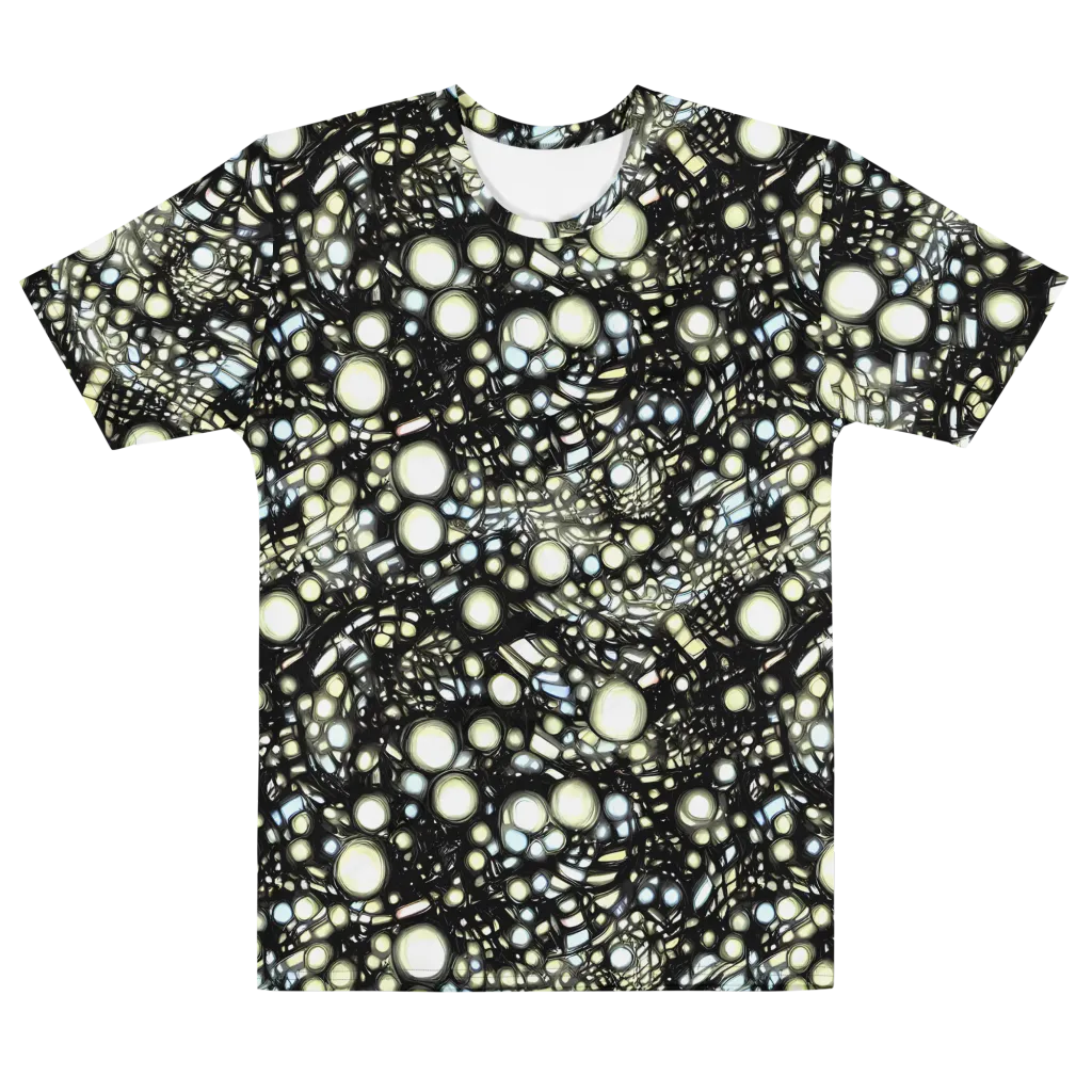Electric Geode on Men's Cotton Crew Neck T-Shirt — Front