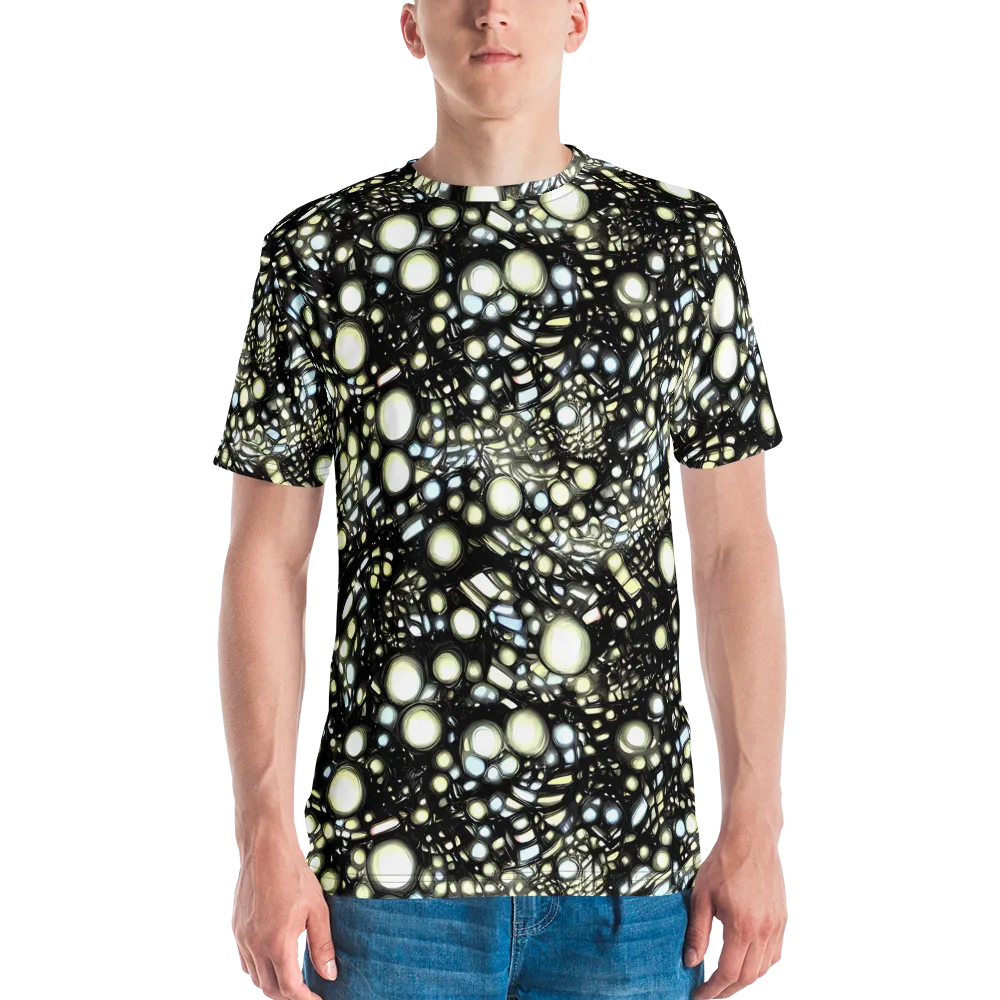 Electric Geode on Men's Crew Neck T-Shirt — Front