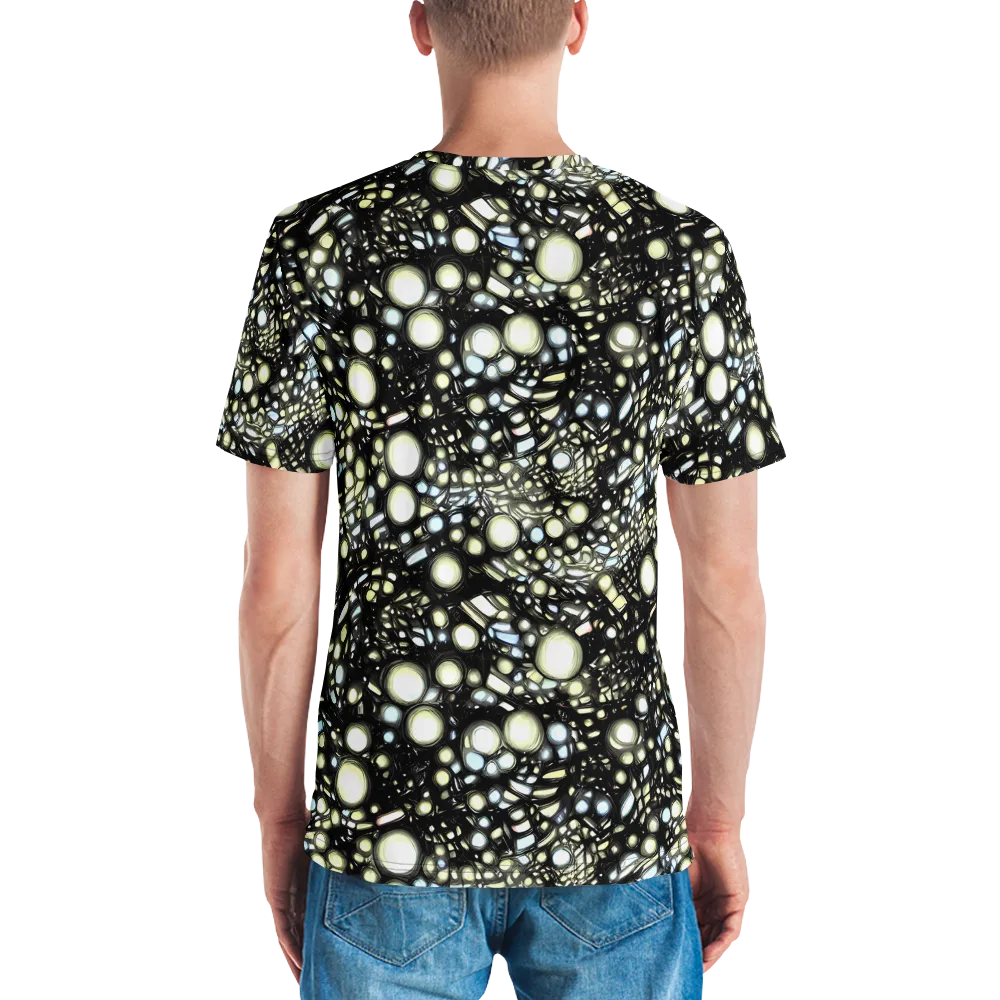 Electric Geode on Men's Crew Neck T-Shirt — Back