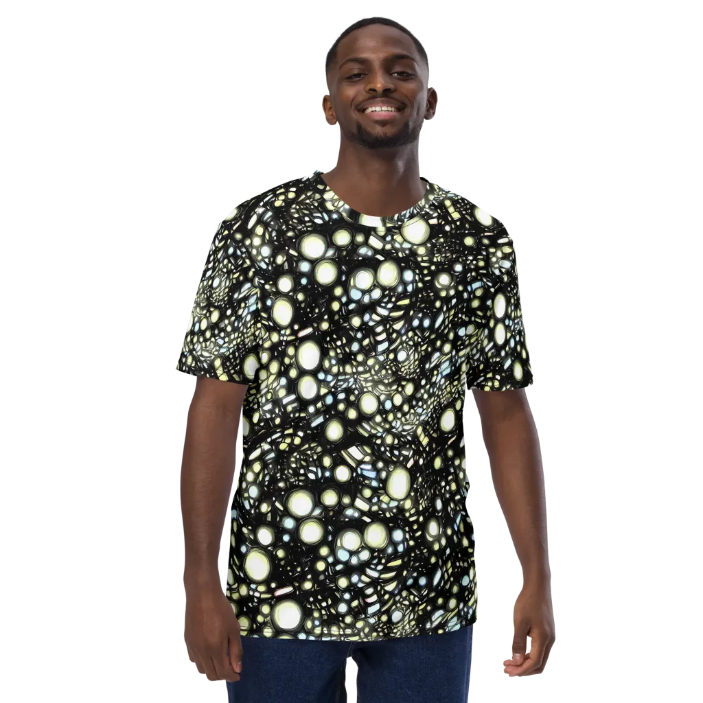 Electric Geode on Men's Crew Neck T-Shirt — Front