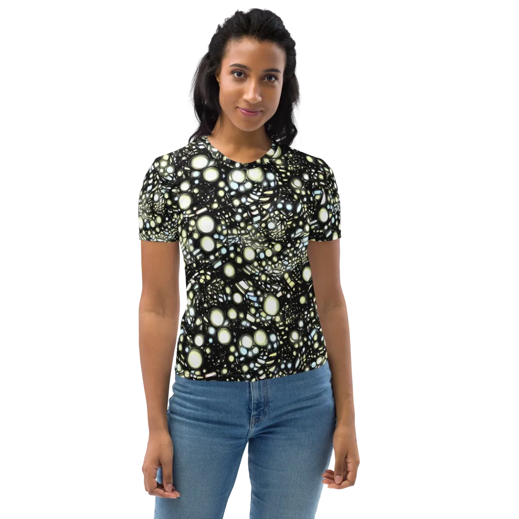 Electric Geode on Women's Crew Neck T-Shirt — Front