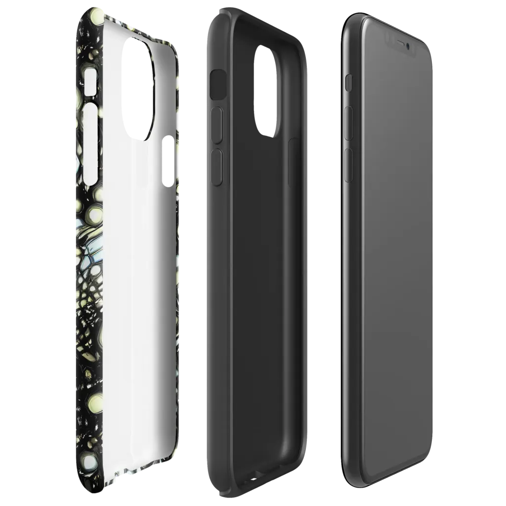 Electric Geode on Tough Case for iPhone® — Right
