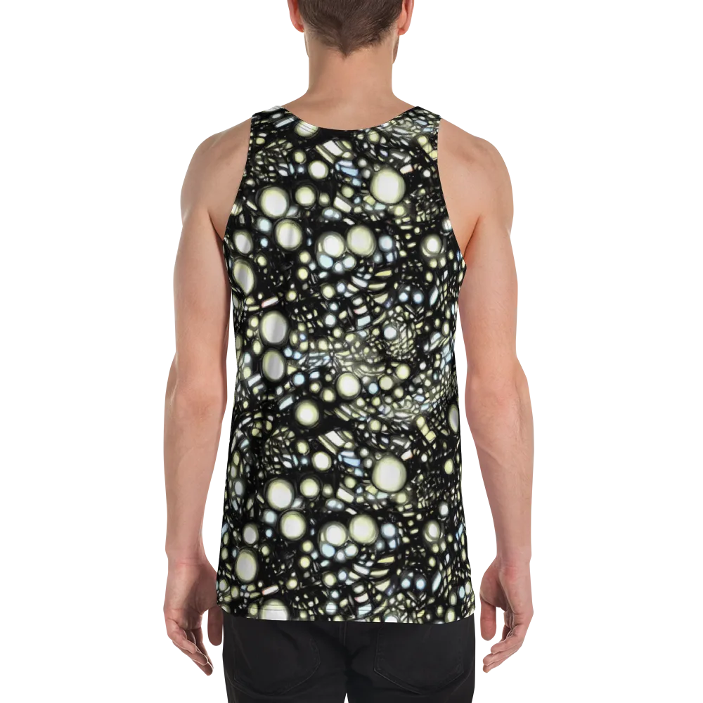 Electric Geode on Men's Tank Top — Back