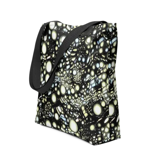 Electric Geode on a Tote Bag