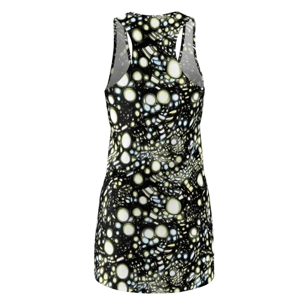 Electric Geode on Racerback Dress — Back