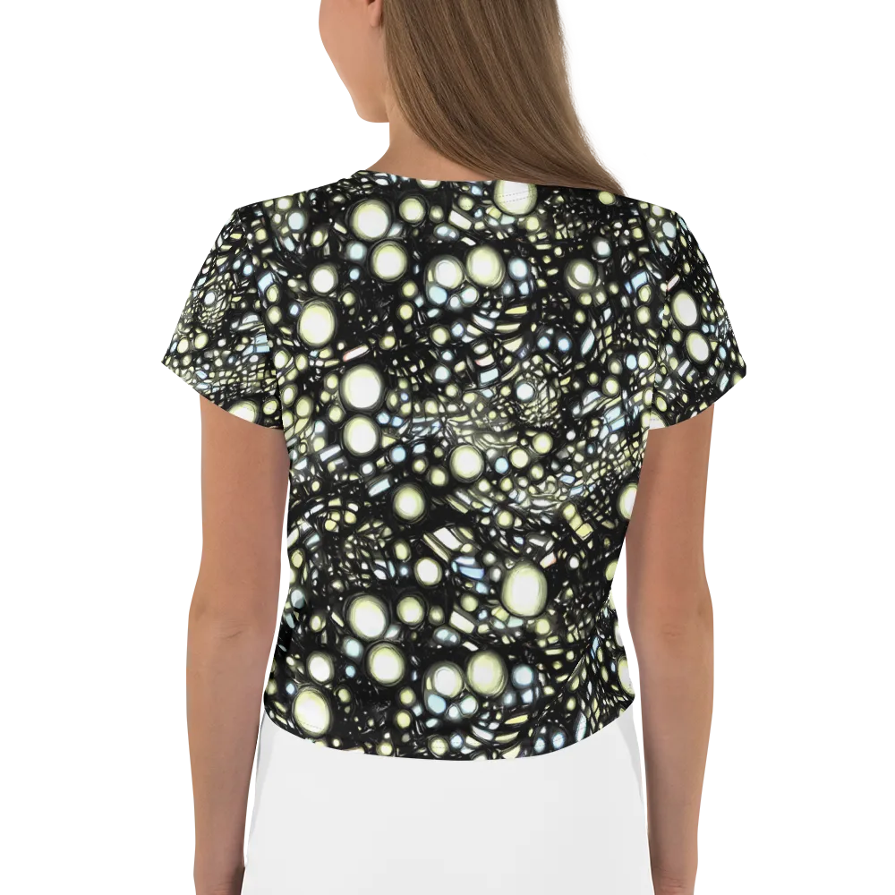 Electric Geode on Crop Tee — Back