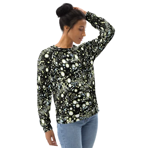 Electric Geode on a Sweatshirt